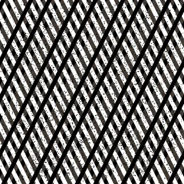 1445 Seamles pattern with black and white overlapping bands 스톡 일러스트