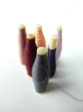 หลอดด้ายท่อผ้า Stock Photos