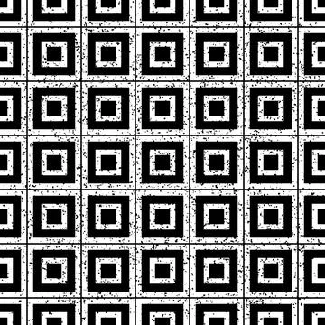 1479 Seamless pattern with  white squares Stock Illustration