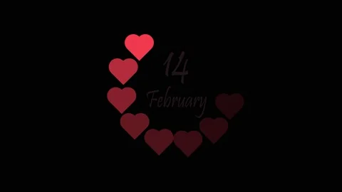14february Stock Footage 146726747