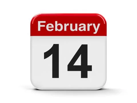 14th February Stock Illustration