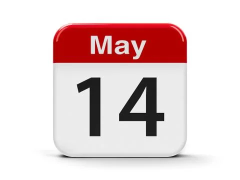 14th May Stock Illustration