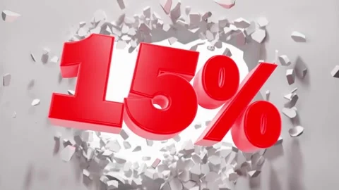 15% Stock Footage 264155340