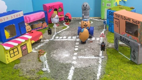 15 fps stop motion of a preparation of a manifestation against Donald Trump Video stock 89507180