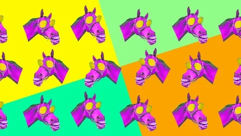 15 horse dance Stock Footage 105728755