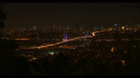 15 July Martyrs Bridge Time Lapse Stock Footage 74723932