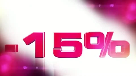 15 percent OFF 01  Stock Footage 10866911