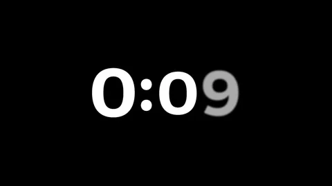 15 Seconds Countdown Timer Vidéo 262440127