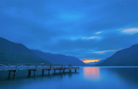 150722-bridge at creater Stock Photos