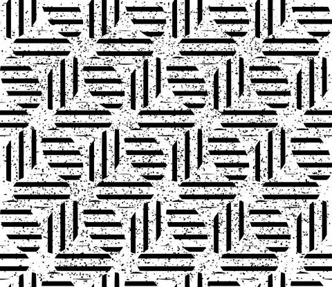 1513 Seamless pattern with horizontal and vertical black segments_ellipse_ Illustrazione stock