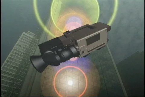 1526 video camera transition Stock Footage 848186