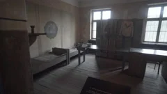 Nazi living quarters at Auschwitz concentration camp