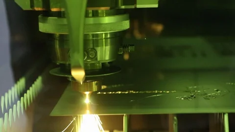 1567 Laser cut 1 Stock Footage 128862107