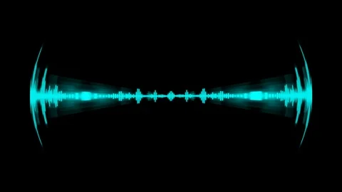 15.Sound wave Stock Footage 107890370
