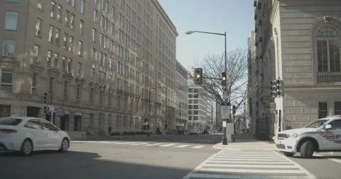 15th St, Washington DC Lockdown Video stock 147188270