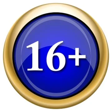16 plus icon Stock-Illustration