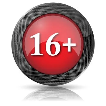 16 plus icon 스톡 일러스트