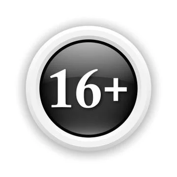 16 plus icon Stock Illustration