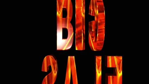 16 Text Animation that Dissolves into Particles Big Sale 库存影片 130253286