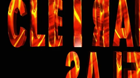 16 Text Animation that Dissolves into Particles Clearance Sale Stockbeeldmateriaal 130253577