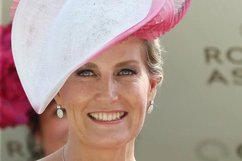 16.06.2022, Ascot, Windsor, GBR - HRH Sophie, Countess of Wessex. (aussen,... Stock Photos