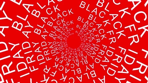 161 Animation Text Motion Graphics Black Friday v30 Vidéo 143028354