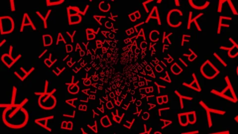161 Animation Text Motion Graphics Black Friday v32 Video stock 143028801