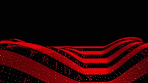 161 Animation Text Motion Graphics Black Friday v39 Stock Footage 143029531