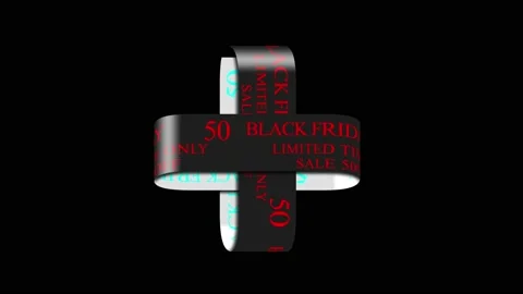 161 Animation Text Motion Graphics Black Friday v49 Stockbeeldmateriaal 143030541