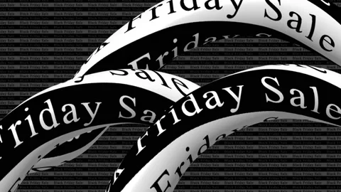 161 Animation Text Motion Graphics Black Friday v60 Stockbeeldmateriaal 143031746