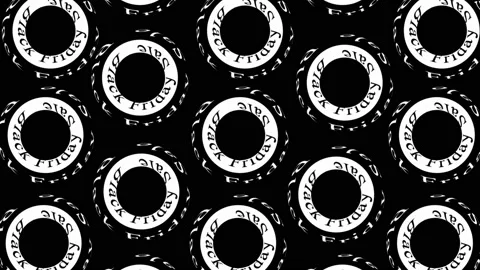 161 Animation Text Motion Graphics Black Friday v68 Vidéo 143032569