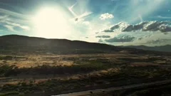 BEAUTIFUL CLOSE TO SUNSET DRONE SHOT IN BLUFFDALE UTAH