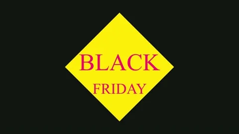 162 Animation Text Motion Graphics Black Friday V5 库存影片 194770579