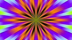 Spinning mandala loop background