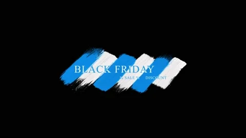 166 Animation Text Motion Graphics Black Friday V9 스톡 동영상 194772056