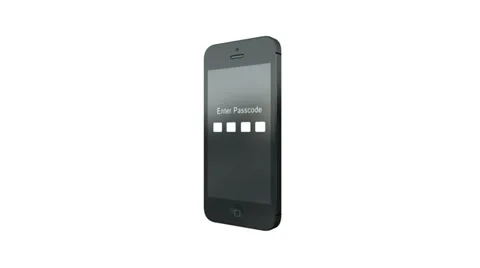 1663 Smart Phone Being Hacked Into with Green Screen Stock Footage 38317923