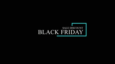 167 Animation Text Motion Graphics Black Friday V1 Vidéo 194772352