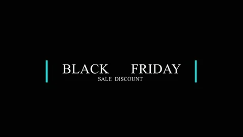 167 Animation Text Motion Graphics Black Friday V4 스톡 동영상 194772377