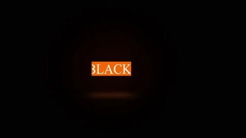 168 Animation Text Motion Graphics Black Friday V10 库存影片 194772677