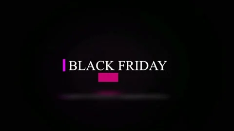 168 Animation Text Motion Graphics Black Friday V14 库存影片 194772712
