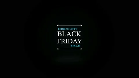 168 Animation Text Motion Graphics Black Friday V16 库存影片 194772736