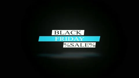 168 Animation Text Motion Graphics Black Friday V13 库存影片 194772739