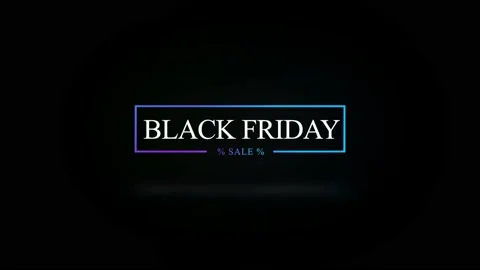 168 Animation Text Motion Graphics Black Friday V2 Vidéo 194772776