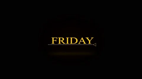 168 Animation Text Motion Graphics Black Friday V27 Vidéo 194772894
