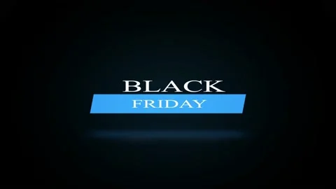 168 Animation Text Motion Graphics Black Friday V6 Stockbeeldmateriaal 194773042