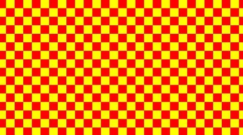 16:9 Size Abstract Red and Light Yellow Chess Board Background.Color Squares  Stockillustratie