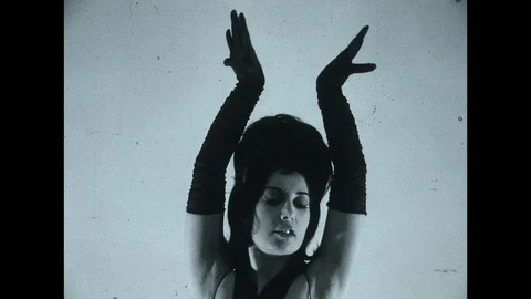 16MM - pin up sexy dancing - 1963 Stock Footage 129652356
