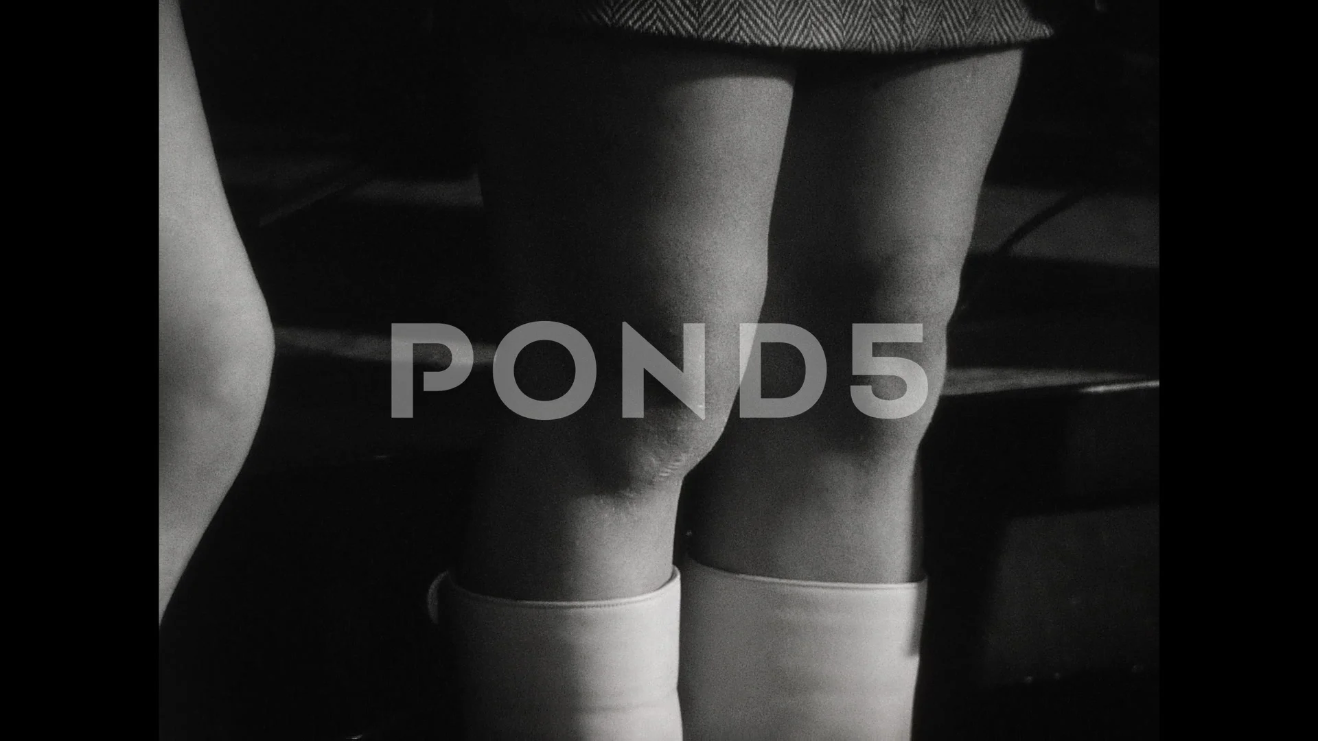 16MM - teens wearing mini skirts - 1966