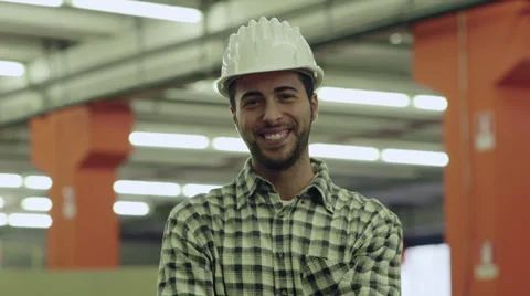 16of19 People working in warehouse, workers in industry Stock Footage 32903740