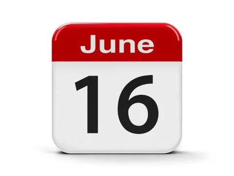16th June Stock Illustration